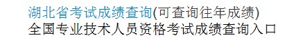 湖北2014年经济师考试成绩查询入口