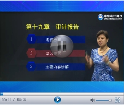 正保会计网校注会考试辅导老师杨闻萍