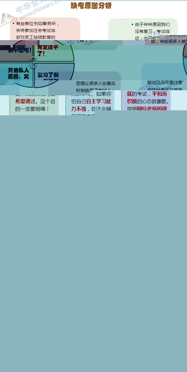 找对方法2015注册会计师考试让我们不再缺考