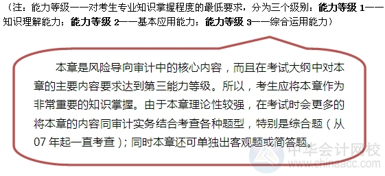 2015注会“借题发挥”审计篇汇总：第七章风险评估