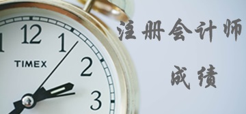 注册会计师成绩管理