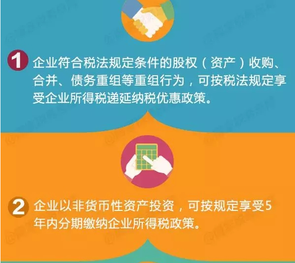 8项税收支持政策助力企业降杠杆！一图了解