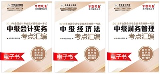 中级会计职称“梦想成真”系列丛书考点汇编电子书