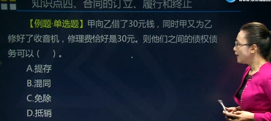 中级经济师经济基础知识:抵消