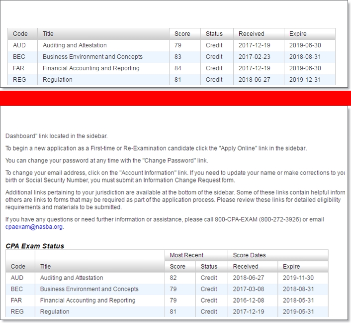 AICPA考试成绩已公布,网校学员喜报连连