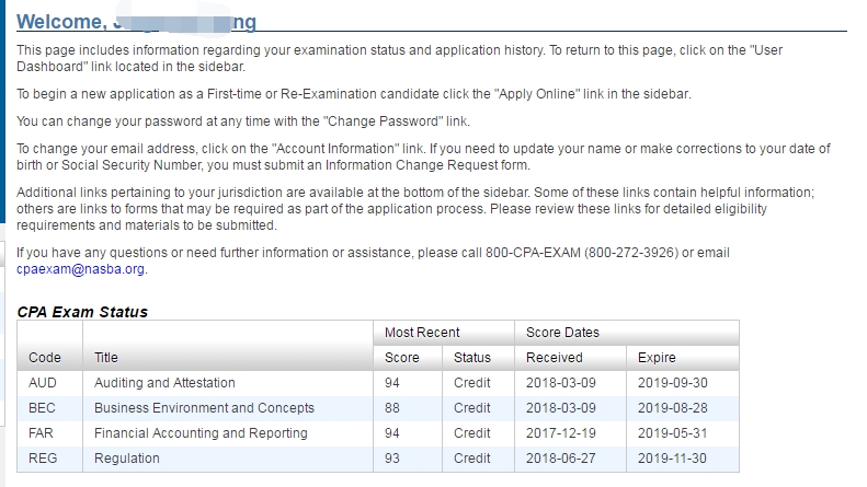AICPA考试成绩已公布,网校学员喜报连连