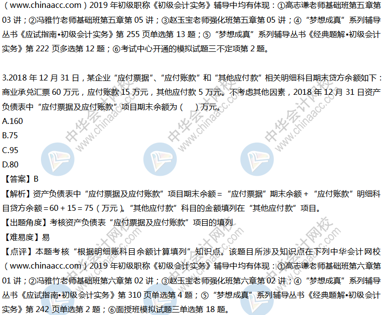 初级会计实务试题及答案(回忆版) 初级会计实务试题及答案(回忆版)