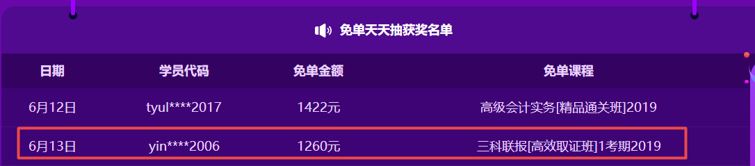 税务师免单 税务师免单