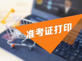 注会准考证打印