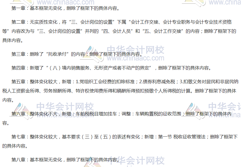 2020年初级会计考试大纲都是啥内容？