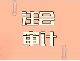 注会审计