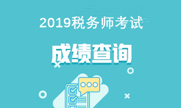 2019税务师考试成绩查询 2019税务师考试成绩查询