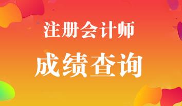 福建福州2019注会成绩查询时间