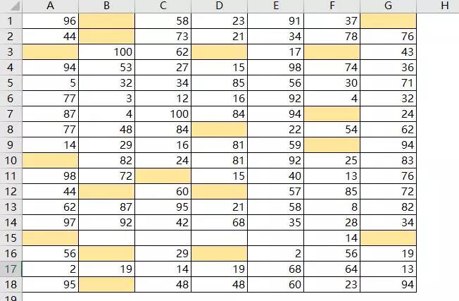 乱七八糟的Excel空行,怎么删除? 乱七八糟的Excel空行,怎么删除?