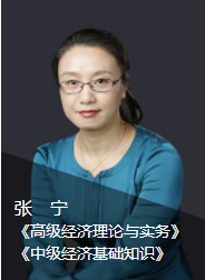 高级经济师张宁老师