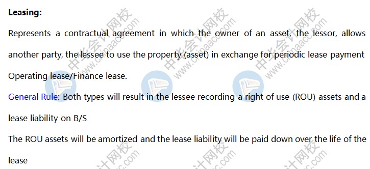 BEC知识点:Leasing 租赁 BEC知识点:Leasing 租赁
