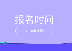 2020审计师报名时间 2020审计师报名时间