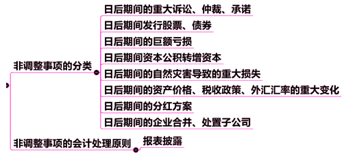 资产负债表日后非调整事项