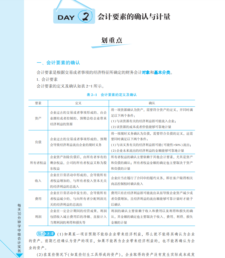 【试读会】中级会计实务《每天30分钟学中级》免费试读！