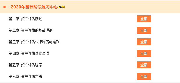 《资产评估基础》习题库更新进度 《资产评估基础》习题库更新进度