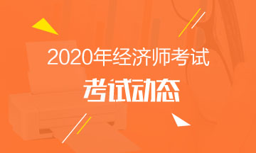 2020年中级经济师考试 2020年中级经济师考试
