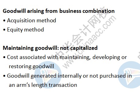 美国cpa考试知识点：Goodwill