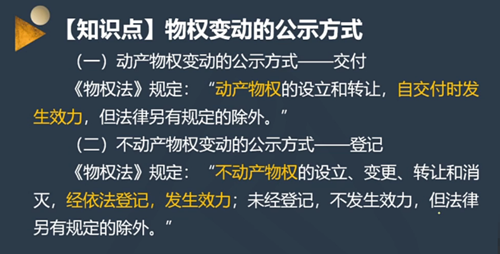 经济法免费视频：物权法律制度