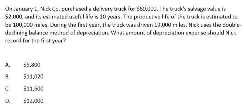 美国注册会计师AICPA历年试题（十二）—FAR