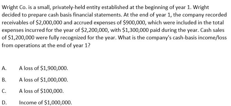 美国注册会计师AICPA历年试题（28）—FAR