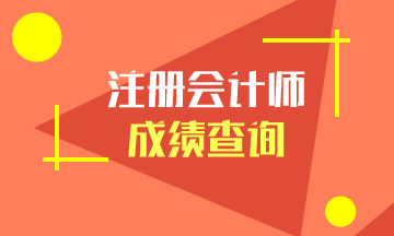 2020北京注册会计师考试成绩查询时间了解一下