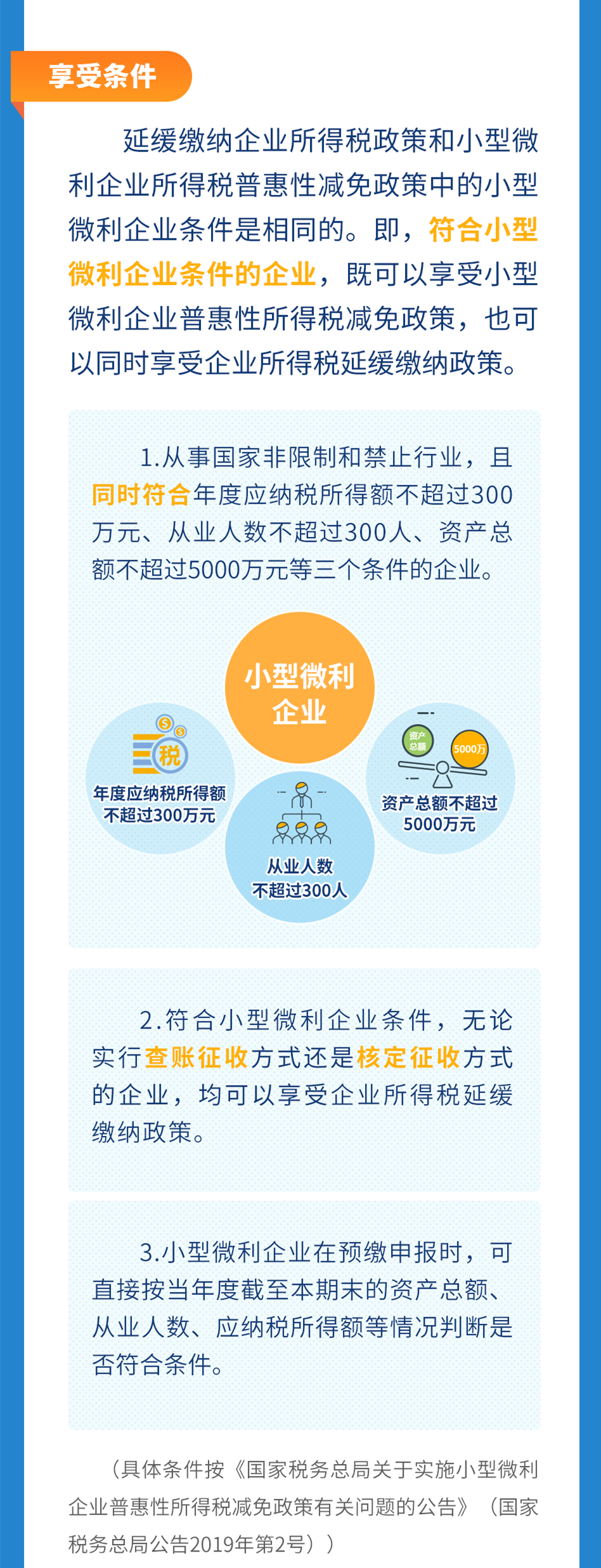 收藏 | 图解小型微利企业所得税延缓缴纳政策
