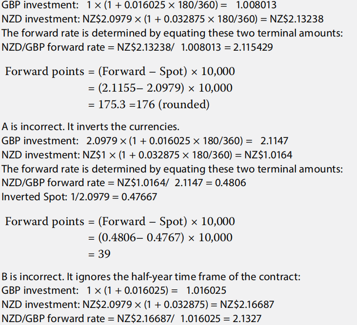 economics exercise:NZD/GBP forward rate economics exercise:NZD/GBP forward rate