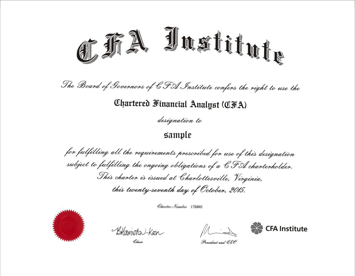 河南CFA证书的申请流程快来学习啦! 河南CFA证书的申请流程快来学习啦!