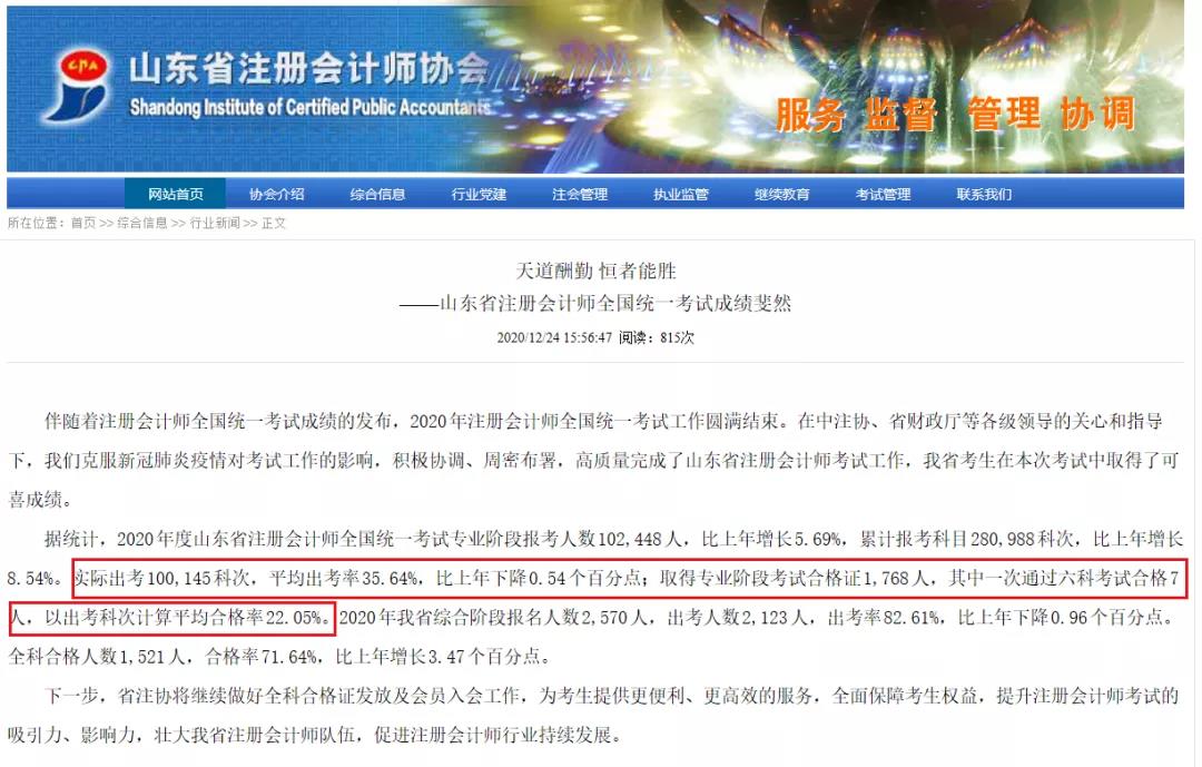 大事件~这几个地方的注会通过率大降? 大事件~这几个地方的注会通过率大降?