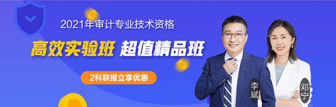 正保会计网校审计师辅导 (1)