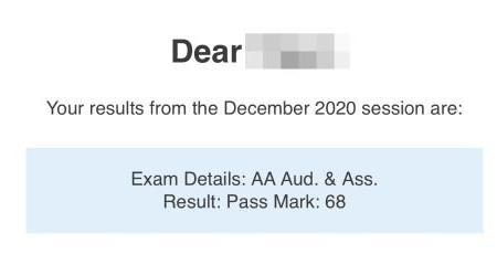 【过了!】2020ACCA成绩公布 网校学员捷报频传！