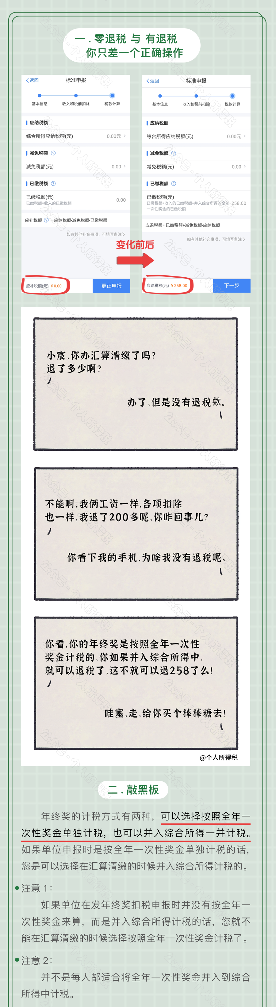 不看后悔~一招教你多退点儿个税! 不看后悔~一招教你多退点儿个税!