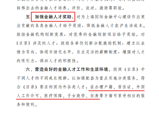 CMA上海落户政策