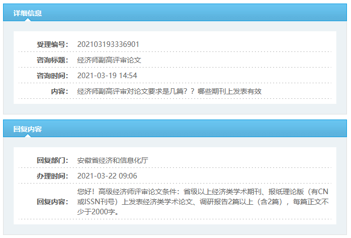 安徽副高级经济师评审对论文要求是几篇？哪些期刊上发表有效？