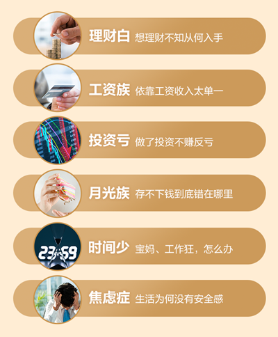 拒绝“穷忙族”!理财小白必备 1元5天进阶理财大咖 拒绝“穷忙族”!理财小白必备 1元5天进阶理财大咖