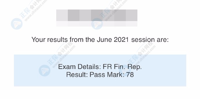 2021年6月ACCA考试成绩终于公布啦！网校学员来报喜！快来吸欧气！
