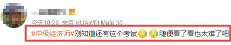 中级经济师考试难度