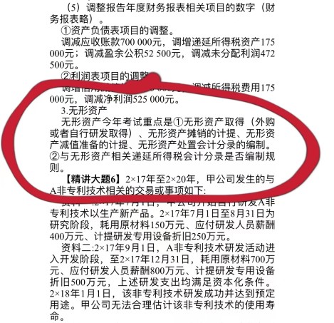 中级会计考生说：感谢魏红元老师的串讲讲义！