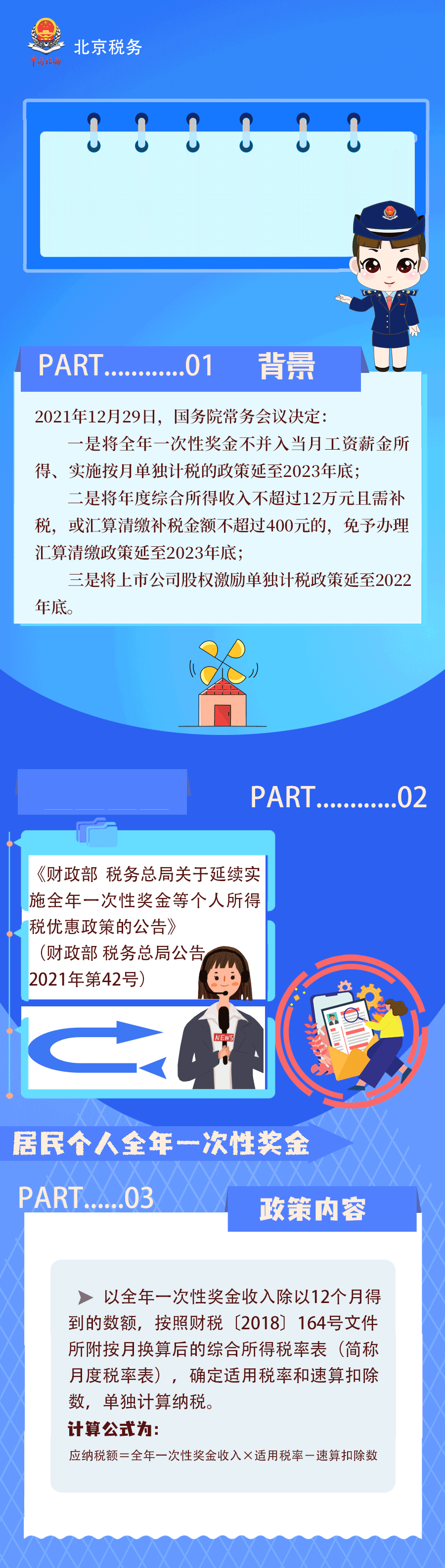 延续实施部分个税优惠政策,图解来了! 延续实施部分个税优惠政策,图解来了!
