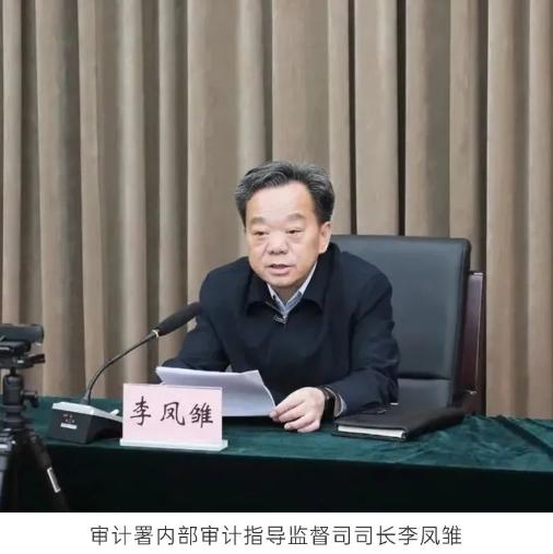 审计署内部审计指导监督司司长李凤雏