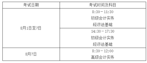 江苏南京高级会计师考务日程及有关事项公告 江苏南京高级会计师考务日程及有关事项公告