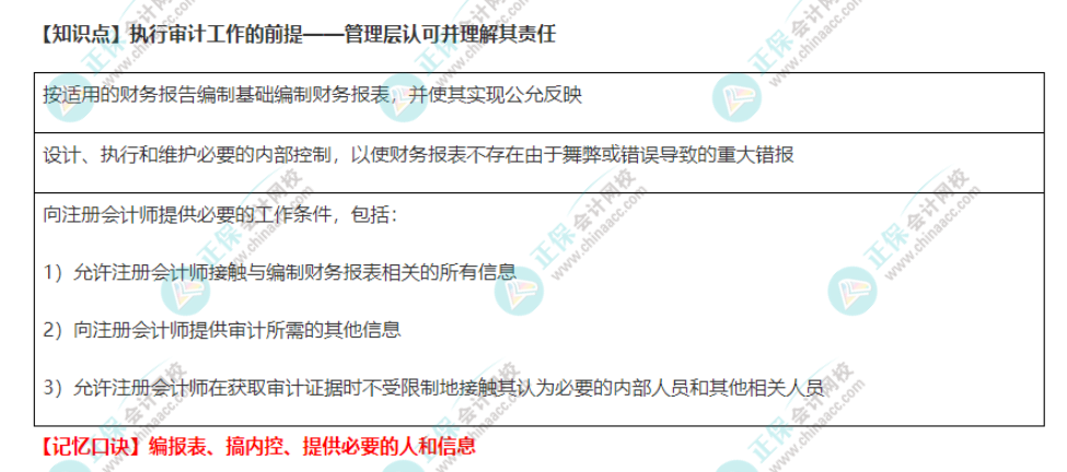 2022注册会计师《审计》速记口诀（四）
