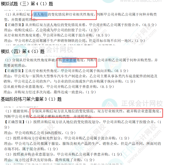 2022高会考试试题案例六难易度分析&书课涉及考点汇总报告