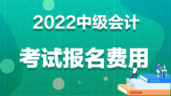 中级会计考试报名费用 中级会计考试报名费用