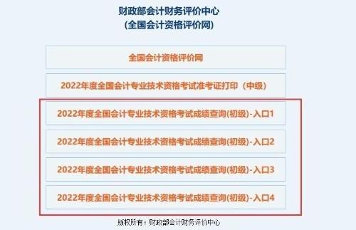 浙江省2022年会计初级成绩查询和证书发放相关通知 浙江省2022年会计初级成绩查询和证书发放相关通知